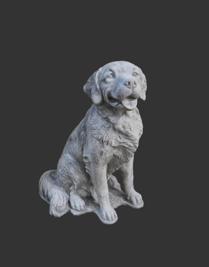 J2233 golden retriever zittend 53 cm.