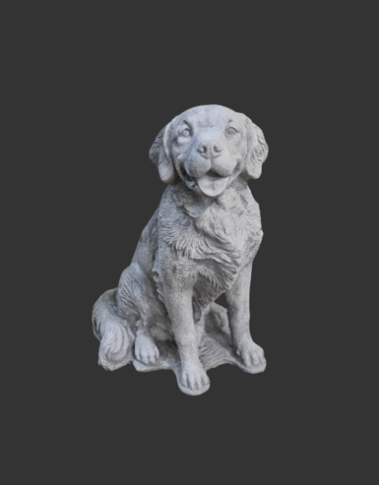 J2233 golden retriever zittend 53 cm