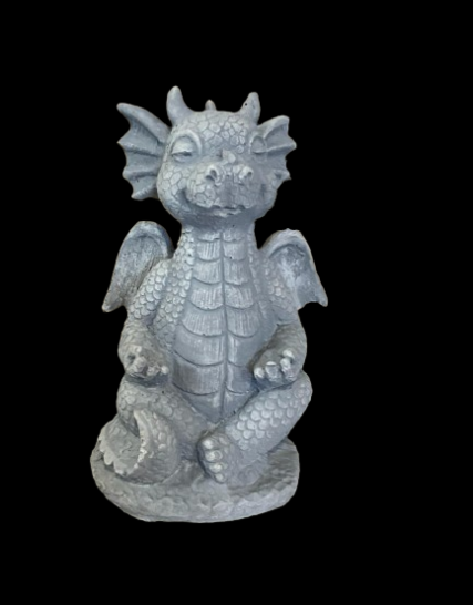 GR3 mediterende draak 16 cm