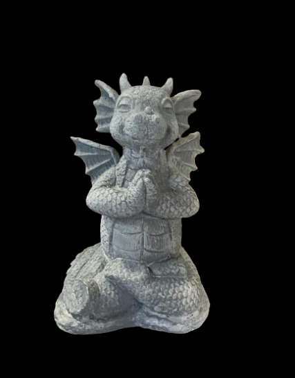 GR4 mediterende draak 16 cm