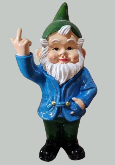 3531 fuck you kabouter origineel 33 cm