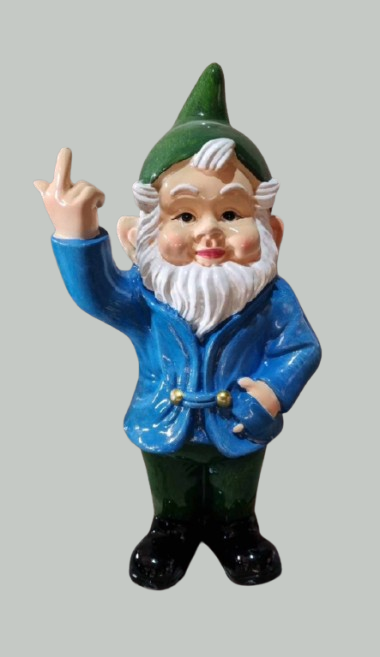 3531 fuck you kabouter origineel 33 cm