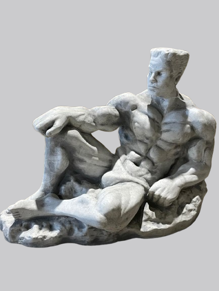 J2388 bodybuilder liggend 29 cm