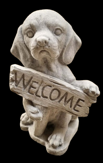 J2620 welkom hondje 30 cm