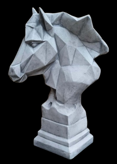 J2677 paardenhoofd origamie 30 cm